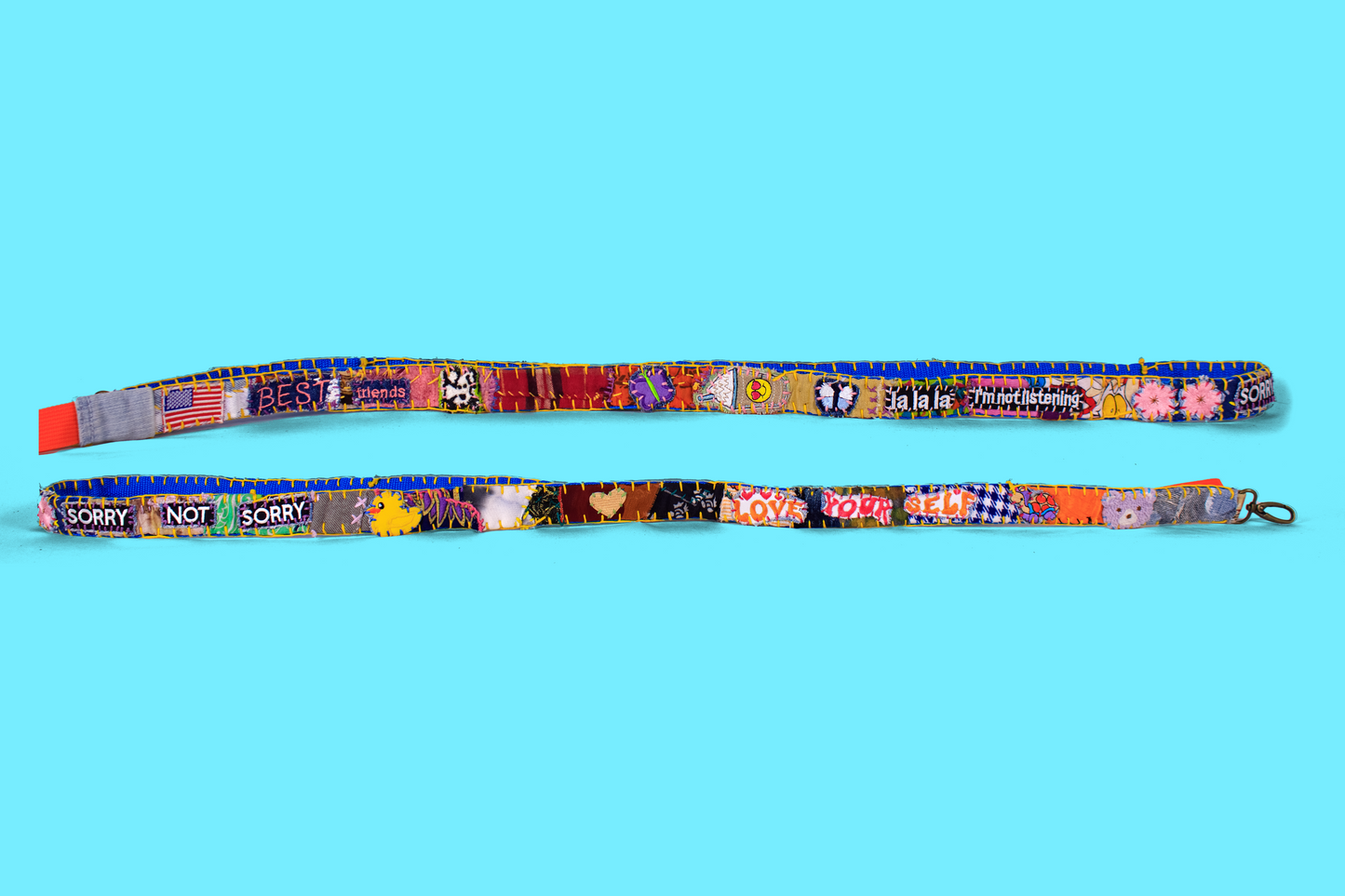 "La, La, La, I'm Not Listening!" Rag-Rug Dog Leash