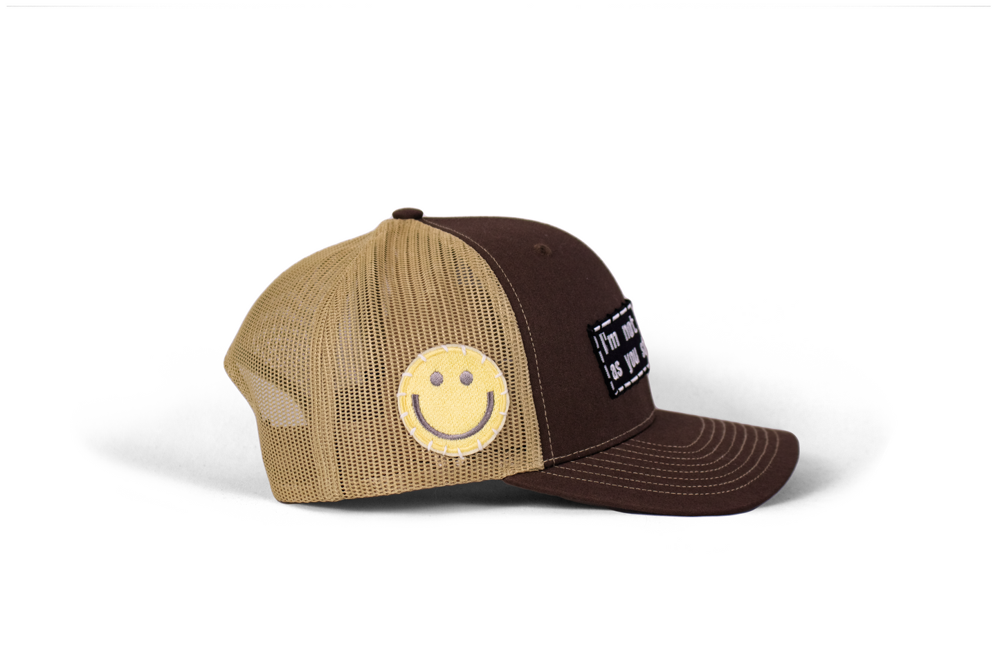 "I'm Not as Think as You Stoned I Am!" Trucker Hat