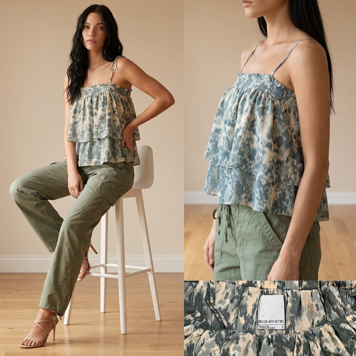 Ruffled Tank Top