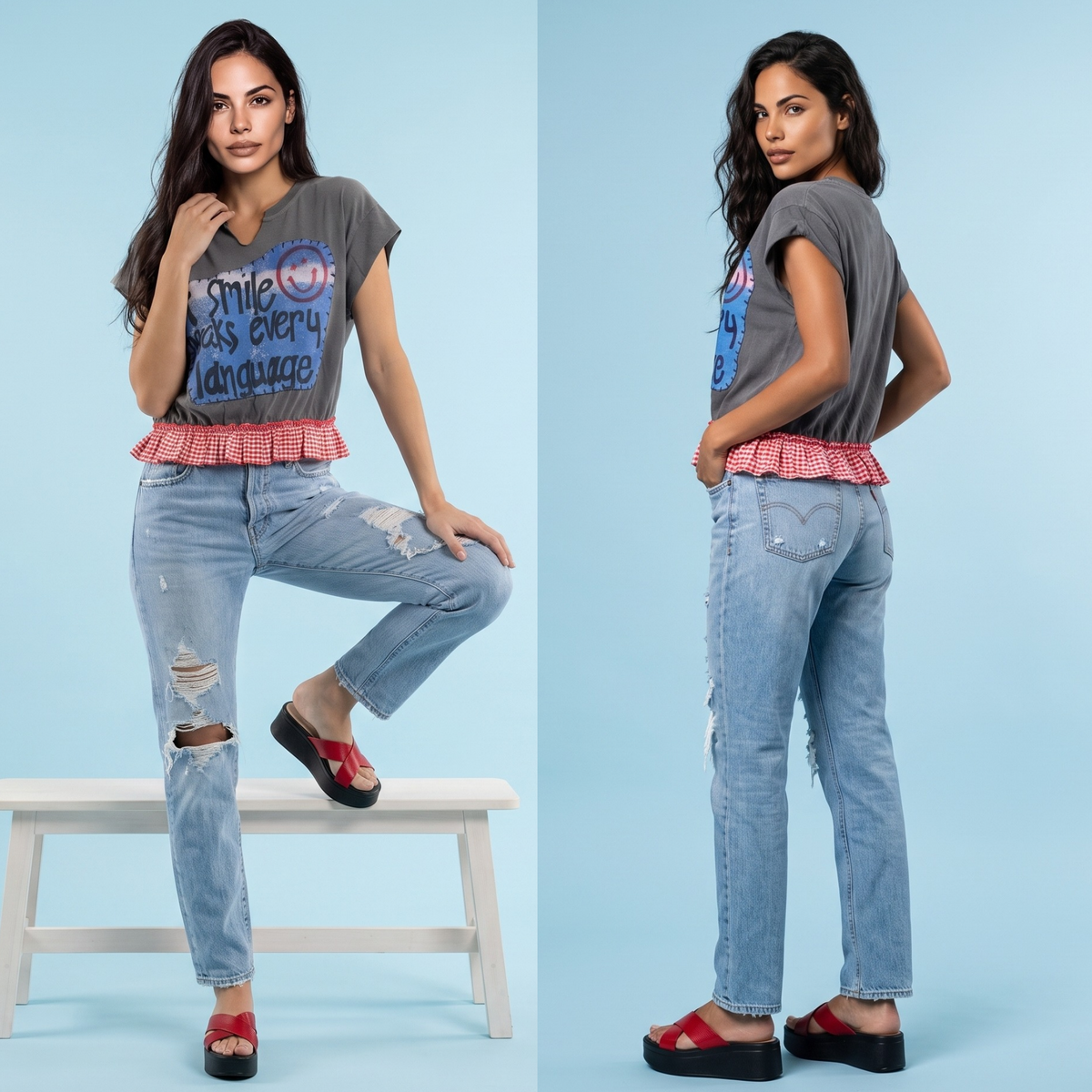 Gray Tee Remade
