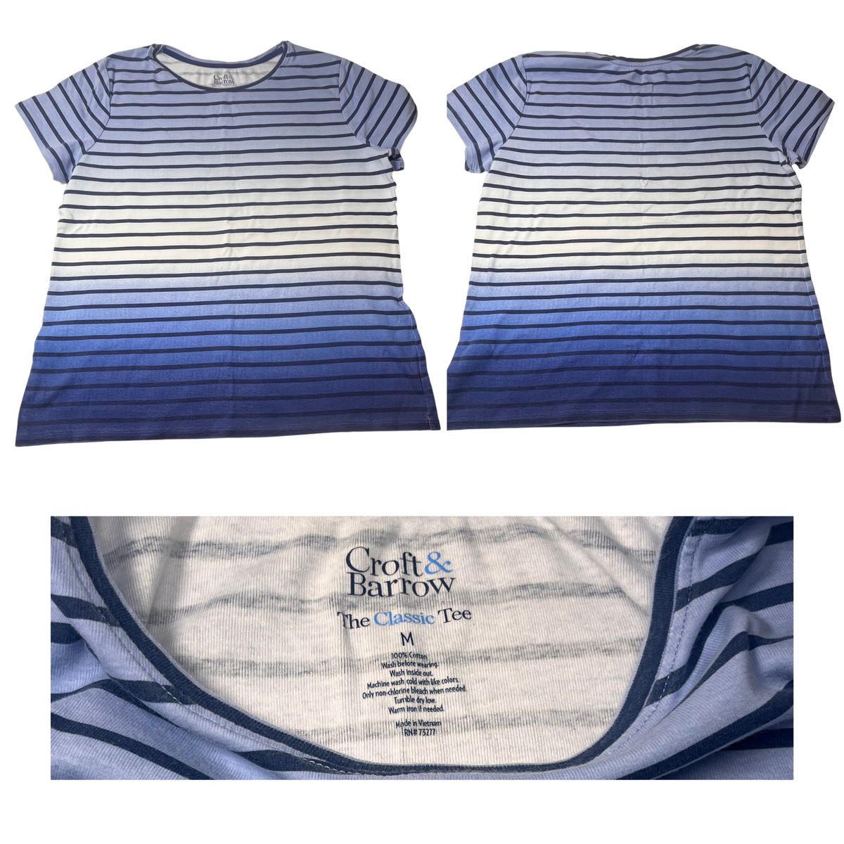 Blue Striped Tee