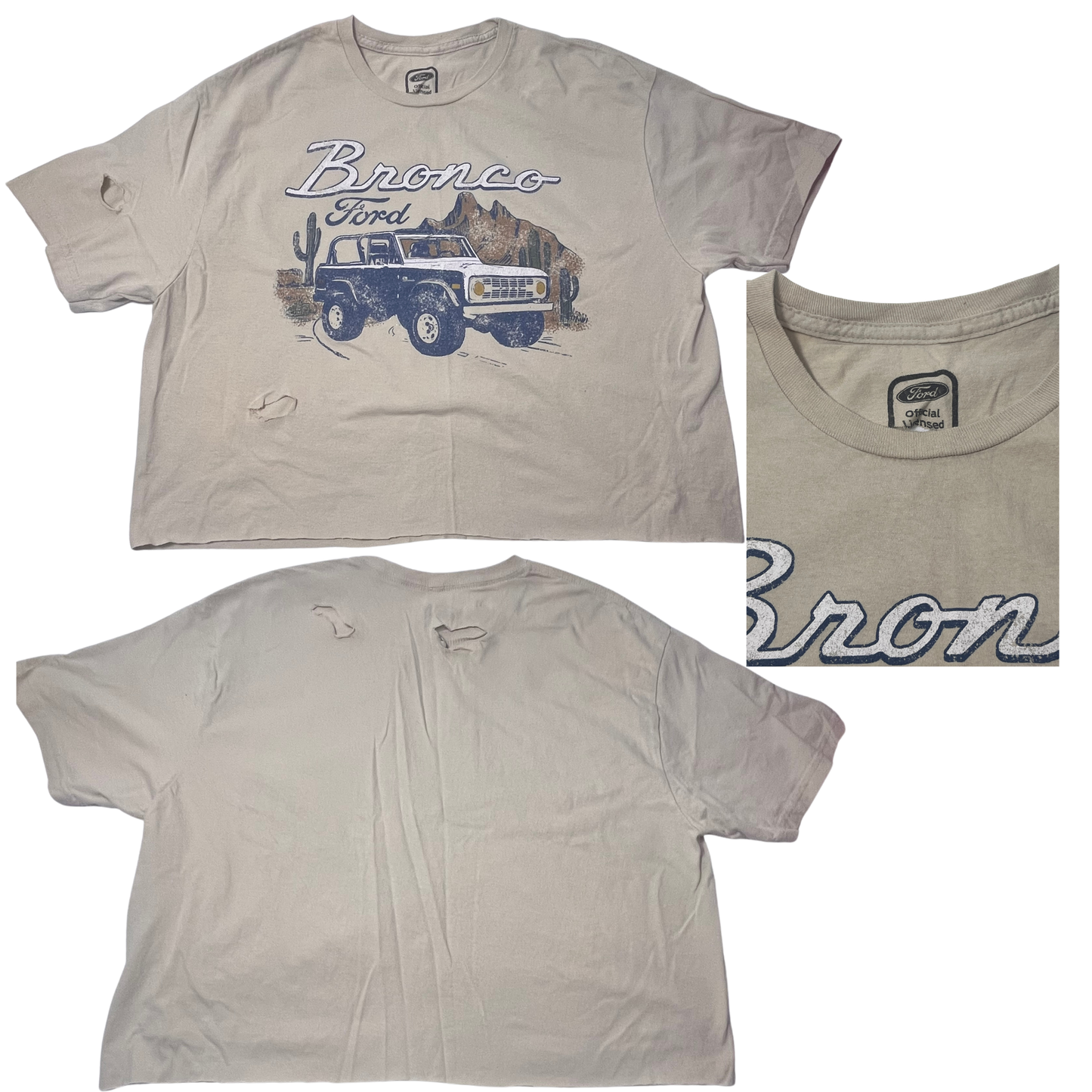 Ford Bronco Cropped Tee
