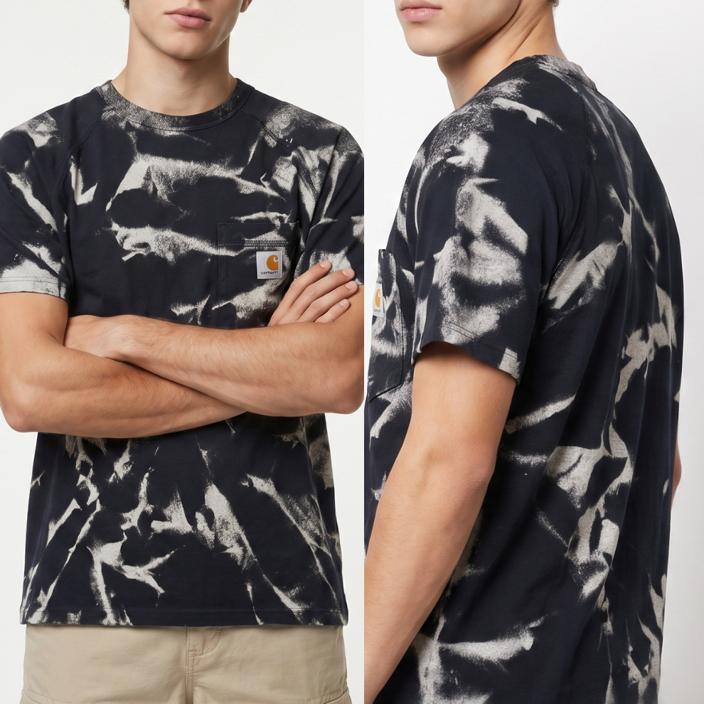 Remade Carhartt Tie Dye Tee