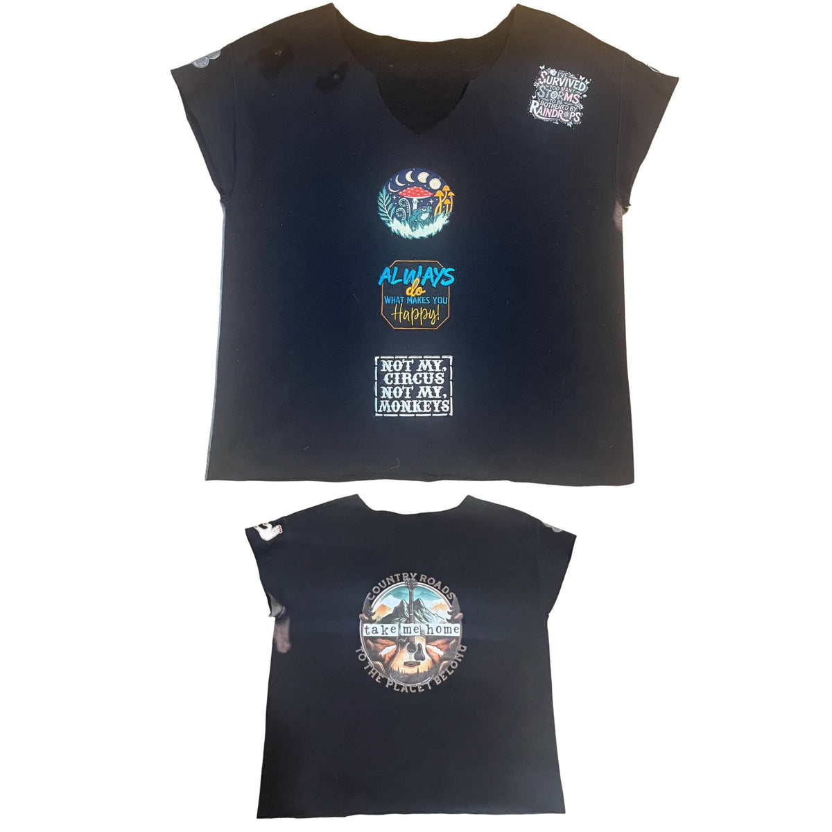 Black Sweatshirt Remade