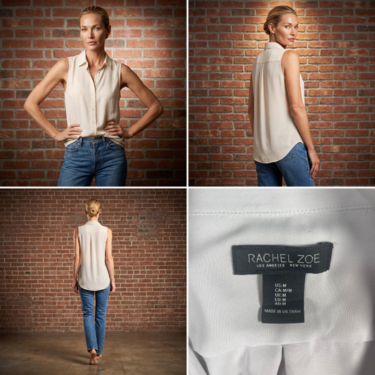 Sleeveless Rachel Zoe Blouse