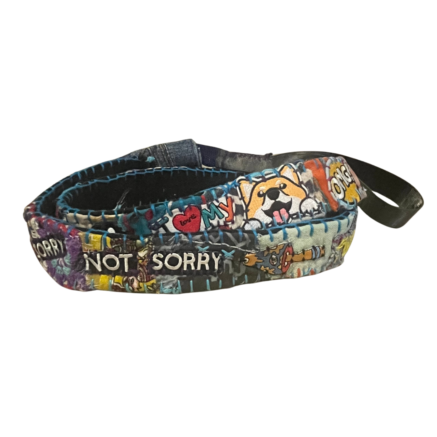 "Sorry Not Sorry Dog Leash"