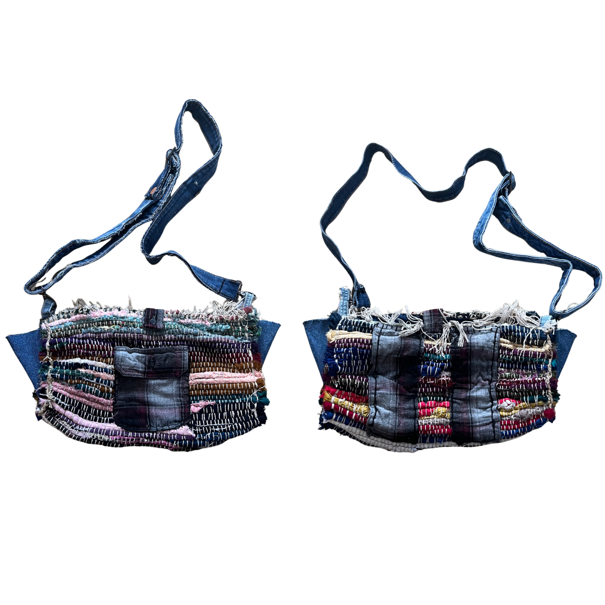 Rag Rug Denim Bag