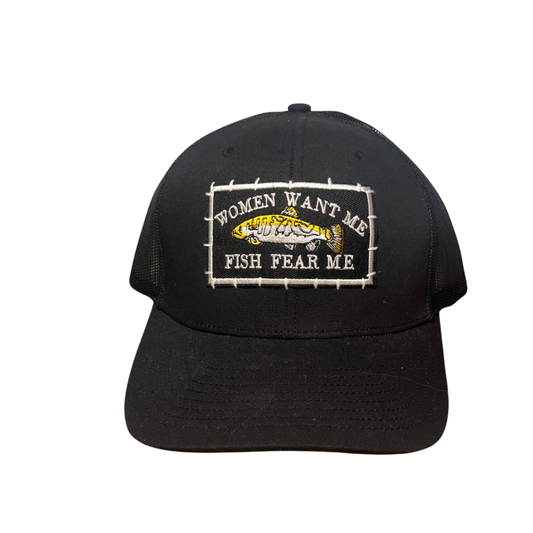 "Women Want Me. Fish Fear Me"